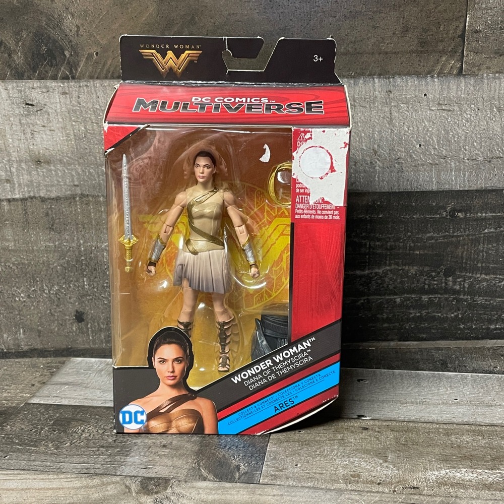 DC Comics Multiverse Wonder Woman Diana of Themyscira Ares Build A Figure